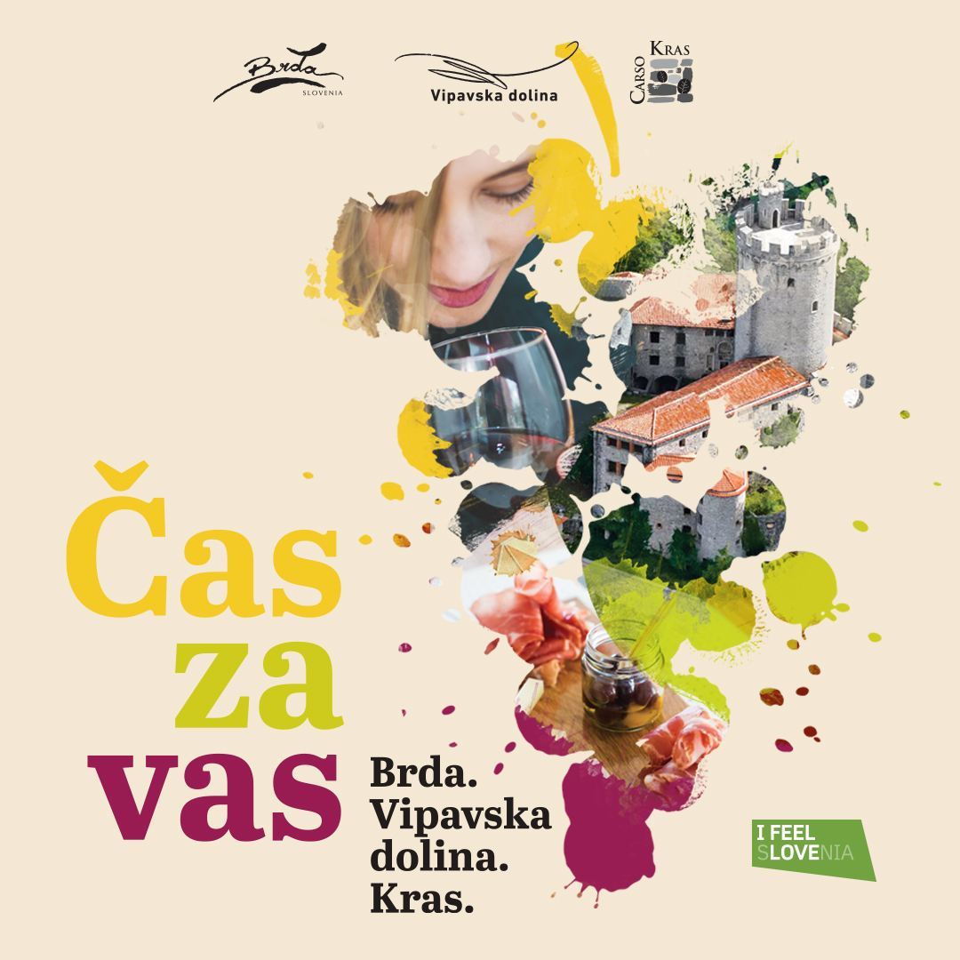 Čas za Vas. Brda, Vipavska dolina in Kras Miren Kras
